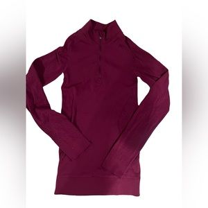 Lululemon 1/4 zip active top size 2